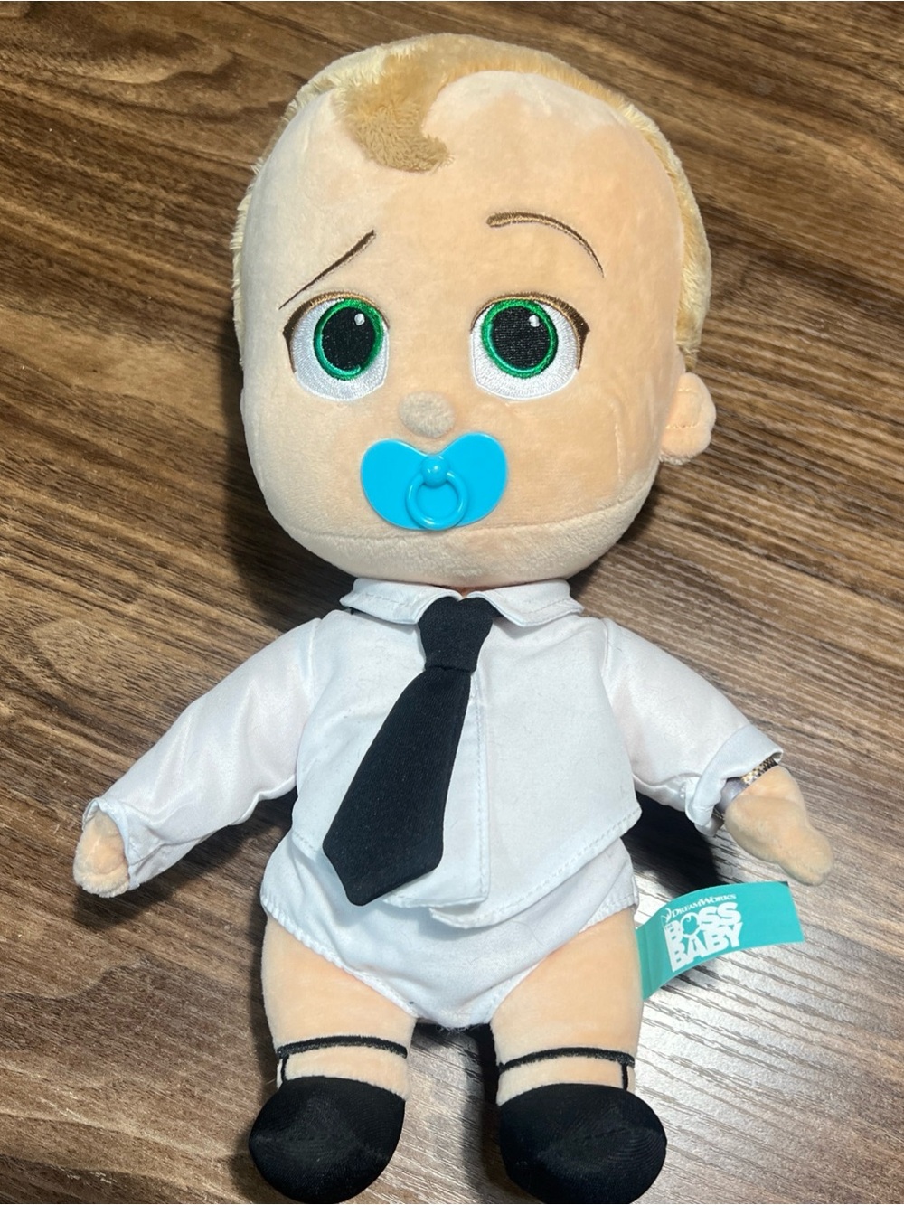 Boss Baby Talking Stuffed Animal - tested & working